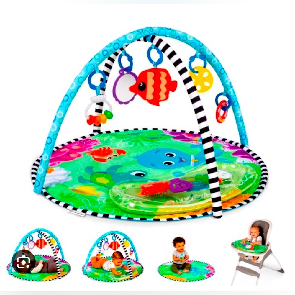 Baby Einstein 2-in-1 Water Play Mat & Activity Gym - Sea Floor Explorers
